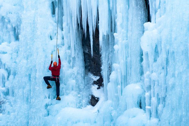 10 Cool Ice-Climbing Destinations- Strap on your Crampons and Grab your Ice Axe!