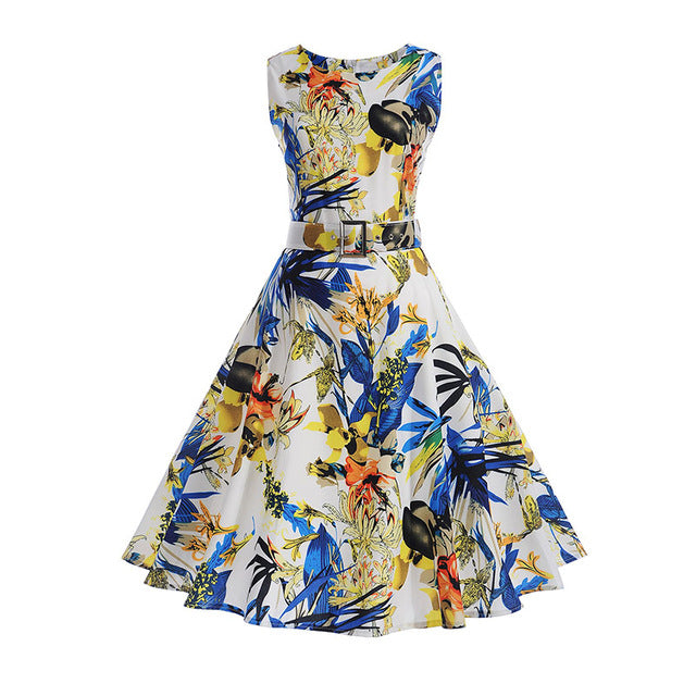 sachin and babi light blue dress Vintage-inspired Pin-up Dress|South Africa main image 0