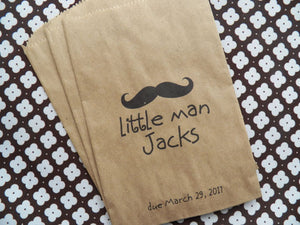 Little Man Mustache Bags - 64 Corp
