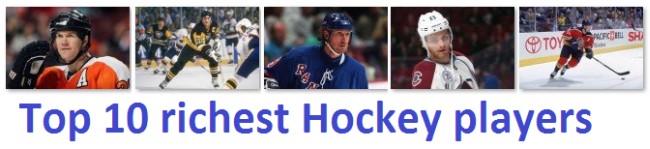 Top 100 Richest Hockey Players