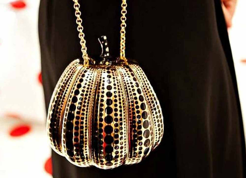 Jewel of the day: Louis Vuitton Yayoi Kusama yellow gold and lacquer pumpkin  charm – IntoTemptation…..jewellery musings