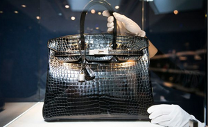 Blue Crocodile Hermes Birkin Handbag – $150,000