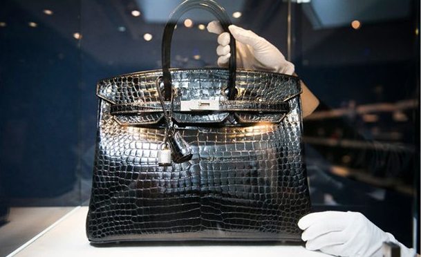 Blue Crocodile Hermes Birkin Handbag – $150,000