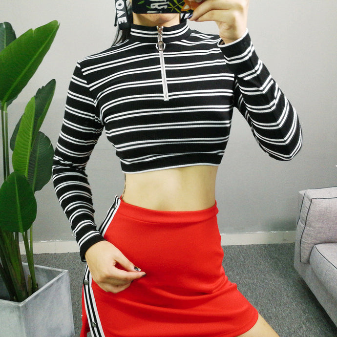 Z80890E fashion wholesale new arrival stripe women blouses - 64 Corp