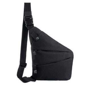 Fashion Men Travel Business Anti Theft Shoulder Crossbody Men Bag Fino Security Digital Storage Chest Package Bag