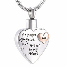 No Longer by My Side but Forever in My Heart Cremation Jewelry for Ashes Stainless Steel Pet Paw Keepsake Memorial Urn Necklace