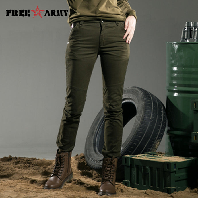 Free Army 2015 Brand New Fashion European Style Women Pants Plus Size Metal Rivets Feet Pants Leggings Pantalones GK-9385A - 64 Corp