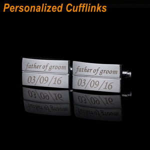 Personalized Wedding Cufflinks - 64 Corp