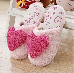 Retail!!! Lovely Ladies Home Floor Soft Women indoor Slippers Outsole Cotton-Padded Shoes Female Cashmere Warm Casual Shoes - 64 Corp