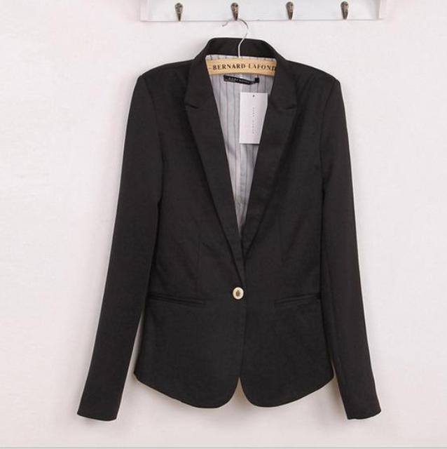 Lowest Fall Promotion  blazer women suit blazer foldable brand jacket  spandex with lining Vogue refresh blazers Free shipping - 64 Corp
