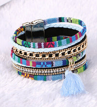 Magnetic Leather bracelets & bangles Bohemian Boho Multilayer Bracelets Jewelry for Women Men Gift - 64 Corp