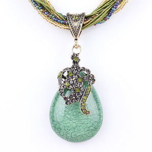Collier Femme Women Pendant Accessories Vintage Statement Necklaces & Pendants Collar Mujer Boho Bohemian Colar Jewelry Bijoux - 64 Corp
