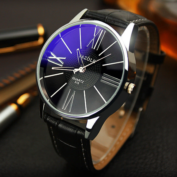 Mens Watches Top Brand Luxury 2017 Yazole Watch Men Fashion Business Quartz-watch Minimalist Belt Male Watches Relogio Masculino - 64 Corp