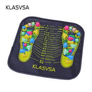 KLASVSA Reflexology Walk Stone Foot Leg Pain Relieve Relief Walk Massager Mat Health Care Acupressure Mat Pad massageador - 64 Corp