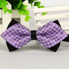 pointed 12cm*6cm men tie bow ties 2014 Blue jacquard silk bowties luxury gravatas borboleta bulk lot Wholesale - 64 Corp