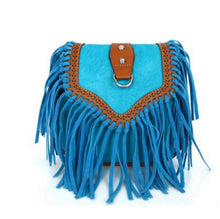 Bohemian bag Boho Free Spirit Tassel Cross Body Purse Retro Hippie Designer Women's Gypsy Fringe Bohemian Shoulder Bag - 64 Corp