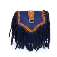 Bohemian bag Boho Free Spirit Tassel Cross Body Purse Retro Hippie Designer Women's Gypsy Fringe Bohemian Shoulder Bag - 64 Corp