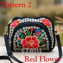 Boho Ethnic Embroidery Bag Hmong Handmade Embroidered Canvas Shoulder Messenger Bags Small Brand Crossbody Bags Sac a Dos Femme - 64 Corp