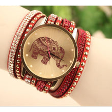 Watch Women Luxury Fashion Elephant Boho Bracelet Women Dress Watches Ladies Quartz Wrist watches montre femme - 64 Corp