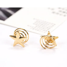 1PCS 2017 Latest Gold Stars Coil Spring Clips Hairpin Hair Jewelry for Woman Girl Head Accessories Wedding - 64 Corp