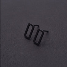 New Punk Minimalist Word Stud Earrings Fashion Allergy Rod Earpins Ear Plug Alloy Earrings - 64 Corp