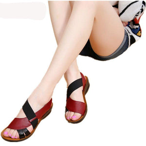 Summer New Woman Soft bottom middle-aged Sandals - 64 Corp