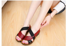 Summer New Woman Soft bottom middle-aged Sandals - 64 Corp