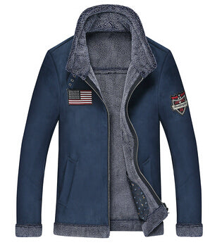 Winter jackets Men Sherpa New Arrival  Warm Fur Thick Coat Loose Size 4XL outwear men's coats casual designer Clothing