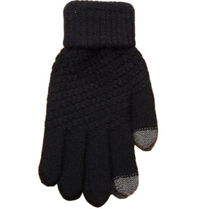 Smartphone Screen Gloves Women Girl Female Stretch Knitted Gloves Mittens Winter Thick Warm Accessories Woolen Guantes F3 - 64 Corp