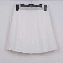 2017 High Waist Lolita Denim Pleated skirts Harajuku girls A-line Mini Sailor Skirt Large Size Japanese school uniform Skirts - 64 Corp