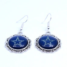 Earrings Dallas Cowboys Charms Dangle Earrings Sport Earrings Football Jewelry for Women Birthday Party Gift 5 pairs - 64 Corp