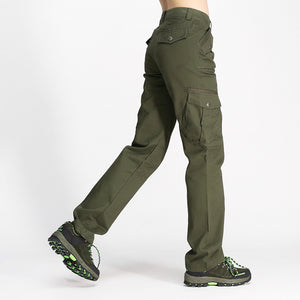 Free Army Women Full Length Pants Regular Straight Style With Pockets Metal Zipper Embroidery Cotton Lady Casual Pants GK76053 - 64 Corp