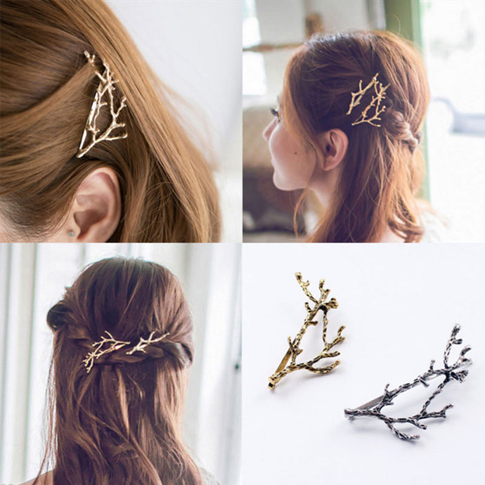 M MISM Elegant Metal Tree Branch Hairpins Hair Clips for Women barrettes Female Headwear Alloy Hair Accessories Hair Clip New - 64 Corp