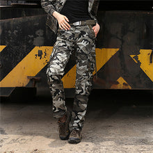 Free Army Brand Cotton Military Casual Womens Pants Winter Fashion Overalls Camouflage Ladies Loose Mid Waist Trousers GK-929B - 64 Corp