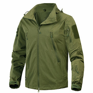 Mege Brand Clothing New Autumn Men's Jacket Coat Military Clothing Tactical Outwear US Army Breathable Nylon Light Windbreaker - 64 Corp