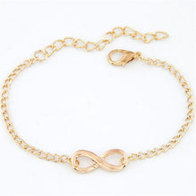 Minimalist Fashion Men Bijoux Love Clover Heart Lucky 8 Chain Bracelet for Women Jewelry Girl Bangle Gift Crystal Charm pulseras - 64 Corp