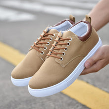 REETENE New Arrival Spring Summer Comfortable Casual Shoes Mens Canvas Shoes For Men Lace-Up Brand Fashion Flat Loafers Shoe - 64 Corp