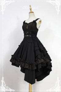 Gothic Lolita Dress Dark Angel Series High Low Lolita JSK Dress by Soufflesong - 64 Corp