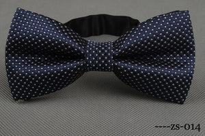 RBOCOTT Men's Bow Tie Gold Paisley Bowtie Business Wedding Bowknot Dot Blue And Black Bow Ties For Groom Party Accessories - 64 Corp