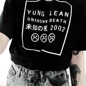 YUNG LEAN UNKNOWN DEATH Graphic T-Shirt Casual High Quality Crewneck Women Hipster Funny Cotton Grunge Aesthetic t shirt Tees - 64 Corp