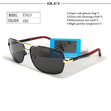 OLEY Brand Polarized Sunglasses Men New Fashion Eyes Protect Sun Glasses With Accessories Unisex driving goggles oculos de sol - 64 Corp