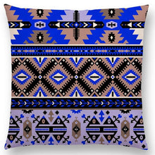 Hot Sale Boho Paisley Oriental Floral Pattern Navajo Geometric Prints Fantasy Petal Flowers Cushion Cover Sofa Throw Pillow Case - 64 Corp