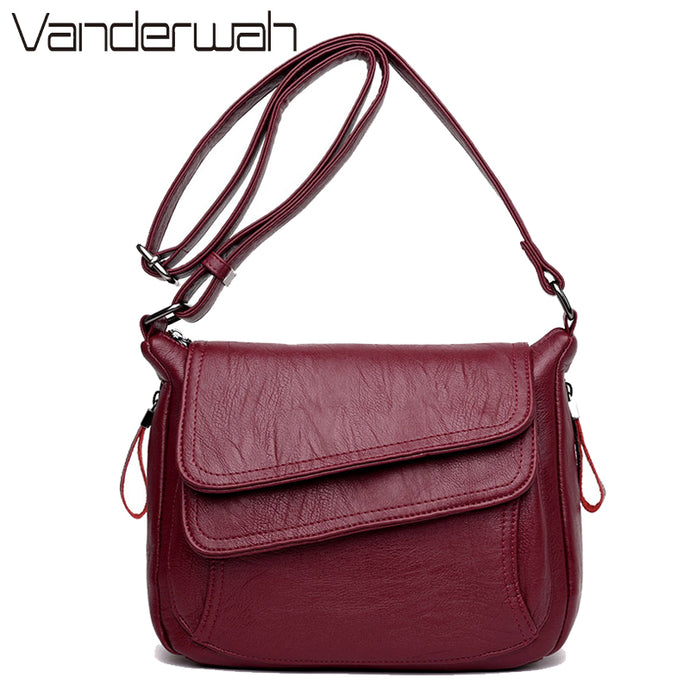 VANDERWAH Luxury Handbags Women Bags Designer high quility Leather Women Handbag Summer Style Women Bag sac Small Handbag 2017 - 64 Corp