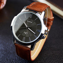 Newest YAZOLE Mens Watches Top Brand Luxury Blue Glass Watch Men Watch Waterproof Leather Roman Men's Watch Male Clock relojes - 64 Corp