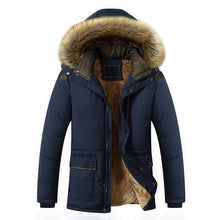 Winter Jacket Men Brand Fashion New Arrival Casual Slim Thick Warm Mens Coats Parkas With Hooded Long Overcoats Clothing Male