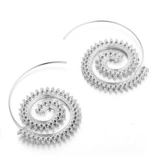 Meyfflin 8 Types Big Swirl Hoop Earrings for Women 2017 New Bohemian Geometric Earring Female Punk Round Boho Jewelry bijoux - 64 Corp