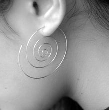 Meyfflin 8 Types Big Swirl Hoop Earrings for Women 2017 New Bohemian Geometric Earring Female Punk Round Boho Jewelry bijoux - 64 Corp