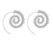 Meyfflin 8 Types Big Swirl Hoop Earrings for Women 2017 New Bohemian Geometric Earring Female Punk Round Boho Jewelry bijoux - 64 Corp