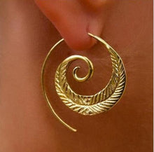 Meyfflin 8 Types Big Swirl Hoop Earrings for Women 2017 New Bohemian Geometric Earring Female Punk Round Boho Jewelry bijoux - 64 Corp