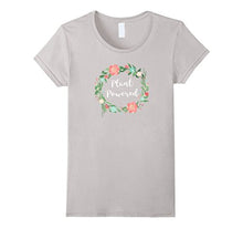 Plant Powered T Shirt - Vegan Humor Floral Flower Ring Circle Printed Funny T-Shirt Hip Hop Cotton  Angel Grunge  Streetwear - 64 Corp